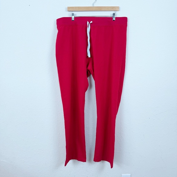 Figs Livingson Red Scrub Pants Size XL - Picture 1 of 6